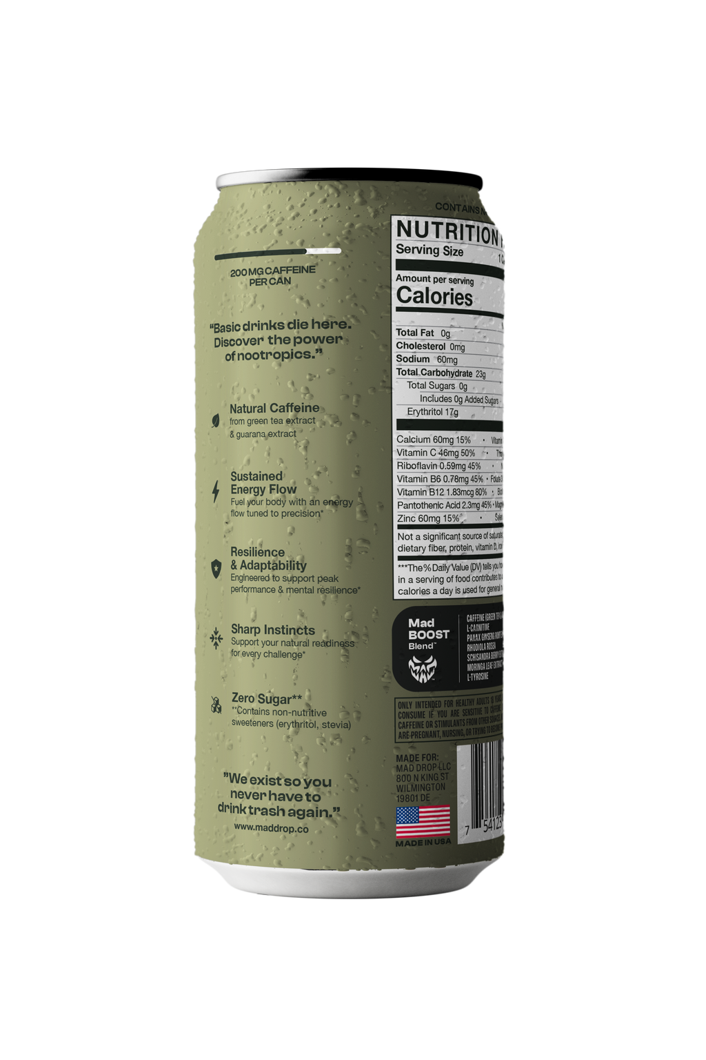 Energy – Prebiotic Coconut / Blueberry