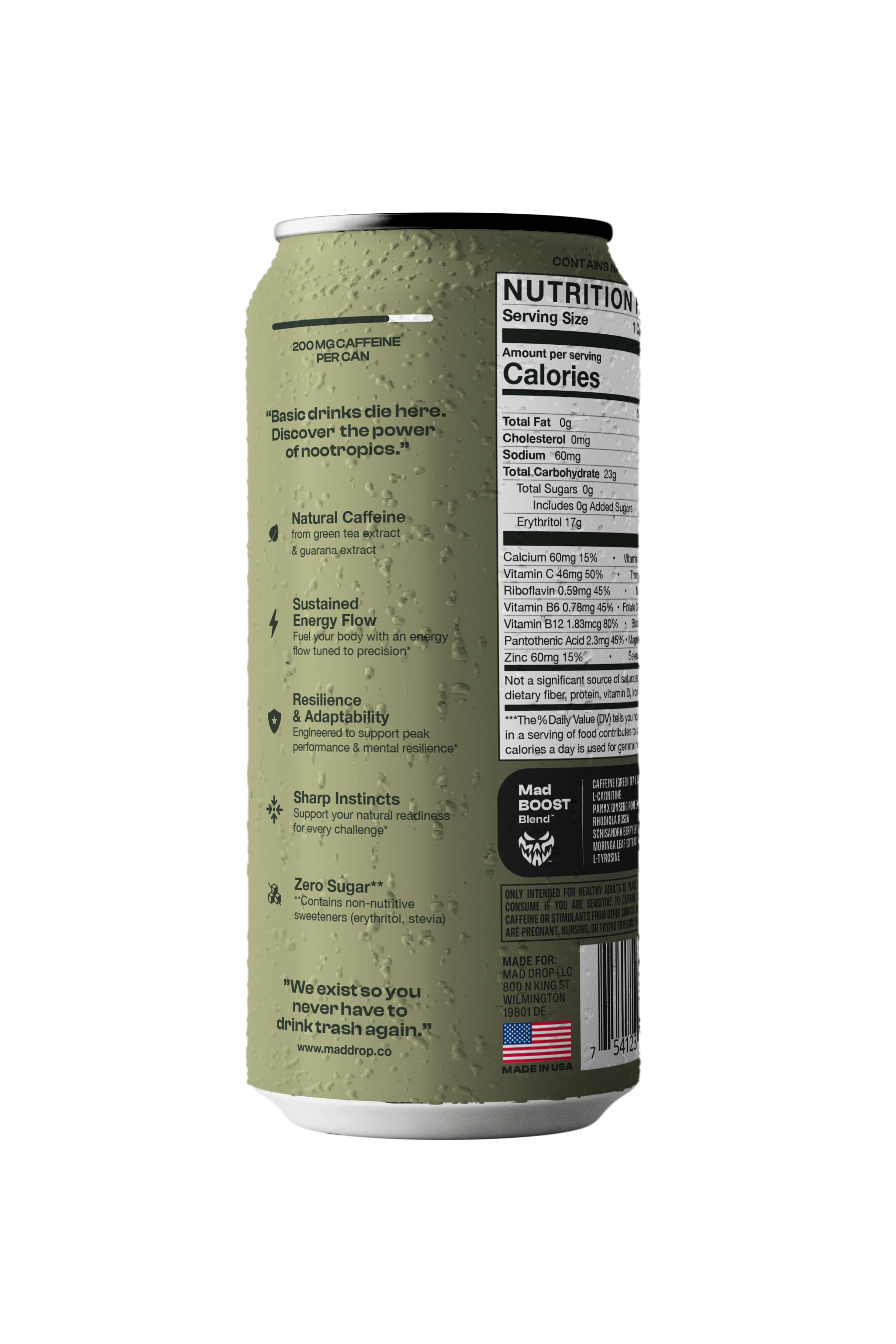 Energy – Prebiotic Coconut / Blueberry