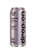 Mad Drop Drop.on Blueberry Coconut Lime prebiotic energy drink can, front view