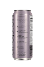 Mad Drop Drop.on Blueberry Coconut Lime prebiotic energy drink can, side view